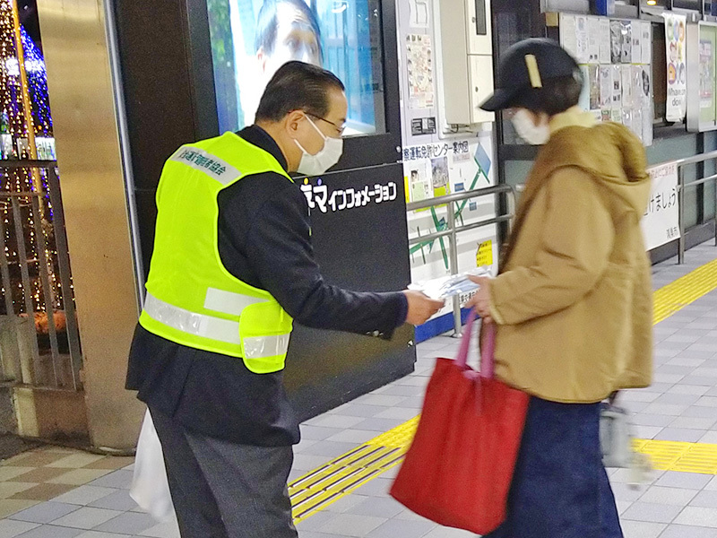 鴻巣地区　12月9日 街頭キャンペーン